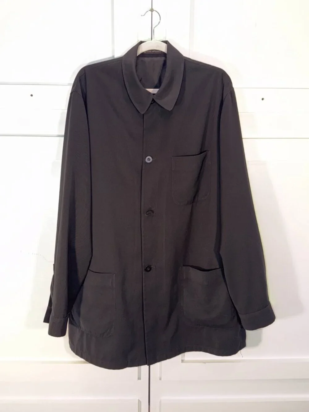 Bernard Zins Black Jacket Size 54